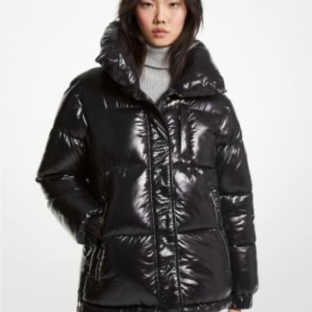 Michael Kors Ciré Nylon Puffer Jacket NWT – Ultra Lightweight Down, XL - Picture 1 of 15